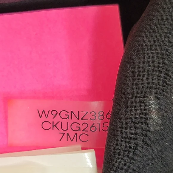 Calvin Klein Black Multi Printed Asymmetric Midi Pleated Skirt Plus Size 20W - Picture 10 of 12